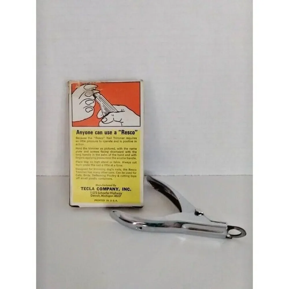 Vintage Resco The Original Dog Nail Trimmer